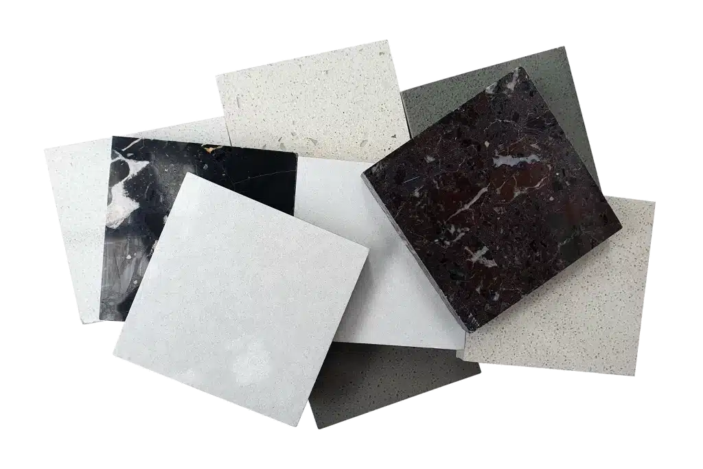 quartz countertop samples